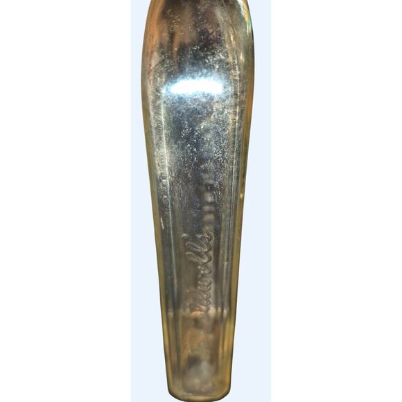 Antique Glass Bottle Embossed Dr. Caldwell Clear Cork - Picture 6 of 9